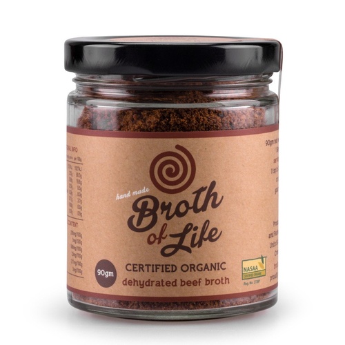 BROTH OF LIFE 90G DEHYDRATED BEEF BROTH