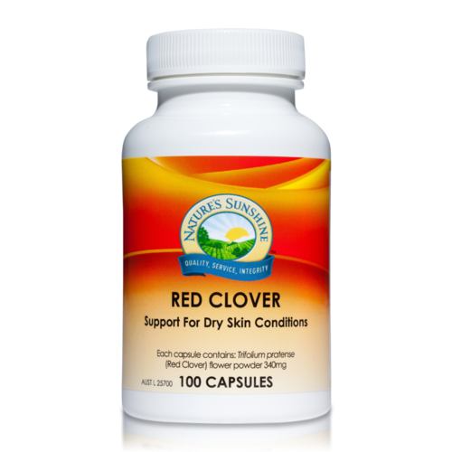 NATURE'S SUNSHINE RED CLOVER 340MG 100C
