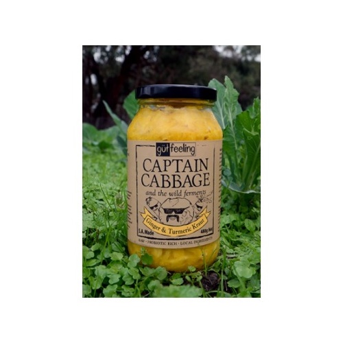 CAPTAIN CABBAGE GINGER/TURMERIC 600G