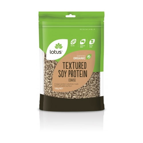 Lotus Texture Soy Protein (TVP) Course 100gm
