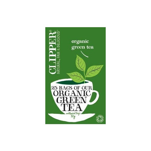 Clipper Fairtrade Organic Green 25Teabags