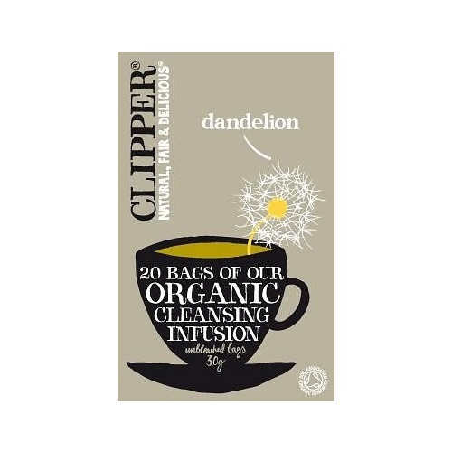 Clipper Organic Cleansing Infusion - Dandelion 20 Teabags