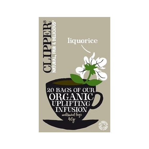 Clipper Organic Uplifting Infusion - Liquorice 20 Teabags