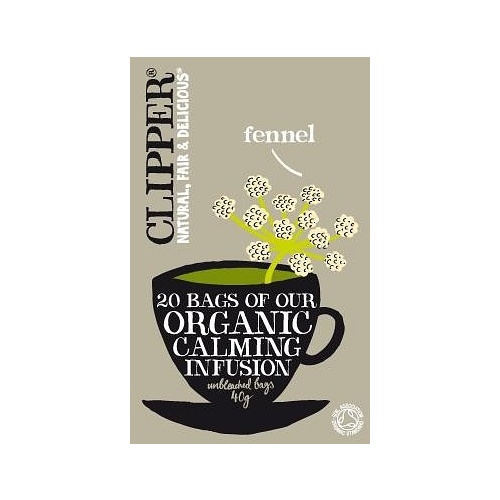 Clipper Organic Calming Infusion - Fennel 20 Teabags