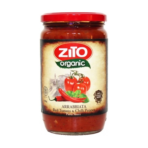 Zito Pasta Sauce Arrabiatta Tomato &amp; Chilli 690g