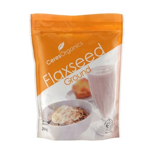 Ceres Organics Flaxseed Ground 250g (Grnd Linseed)