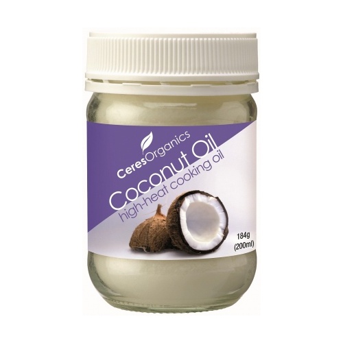 Ceres Organics Coconut Oil High Heat 184g