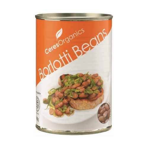 Ceres Organics Borlotti Beans 400g (Can)
