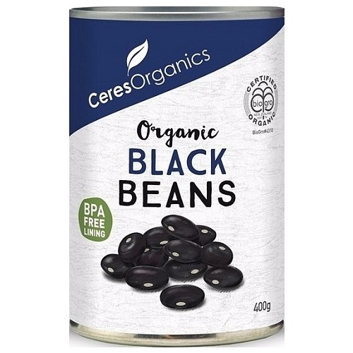 Ceres Organics Black Beans 400g (Can)