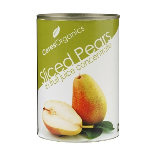 Ceres Organics Bio Pear Slices Can 425g