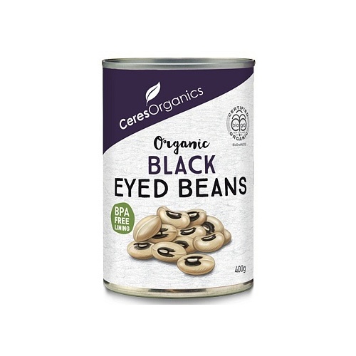Ceres Organics Black Eyed Beans 400g (Can)
