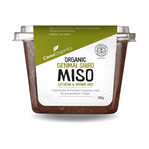Ceres Organics Bio Genmai Shiro Miso Soybean &amp; Brown Rice 300g