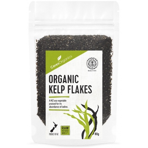 Ceres Organics Bio Organic Kelp Flakes Raw 80g