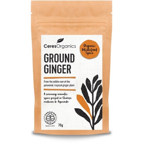 Ceres Organics Bio Ground Ginger Powder 70g