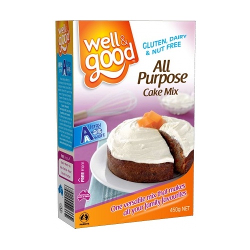 Well And Good All Purpose Cake Mix 450g