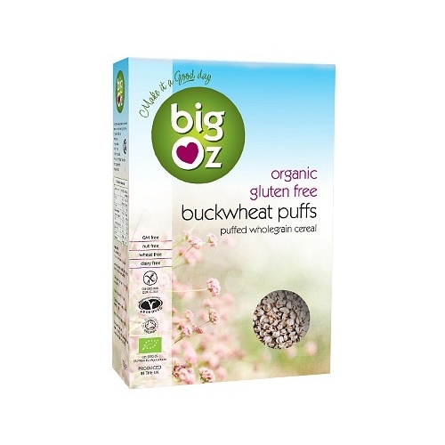 Big Oz Organic Buckwheat Puffs G/F 175g