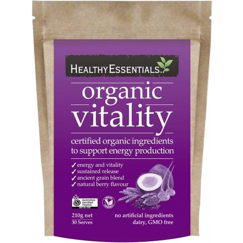 Healthy Essentials Organic Vitality 210g