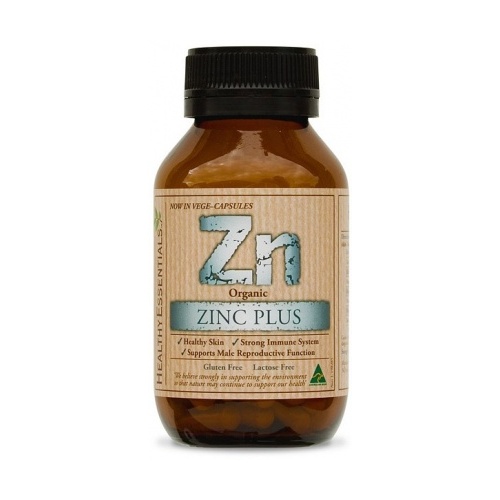 Healthy Essentials Organic Zinc Plus 50caps