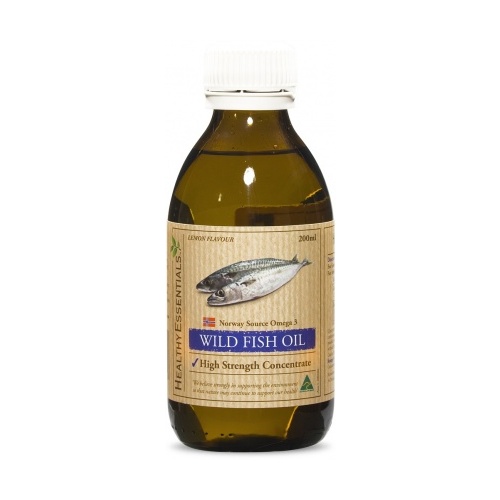 Healthy Essentials Hi Strength Liq Fish Oil 200ml