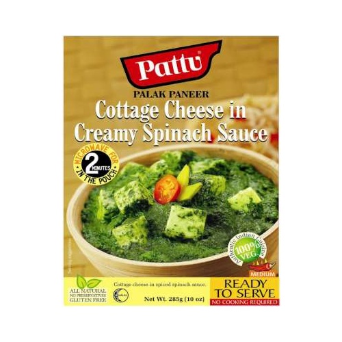 Pattu Palak Paneer(cott cheese & creamy spinach285