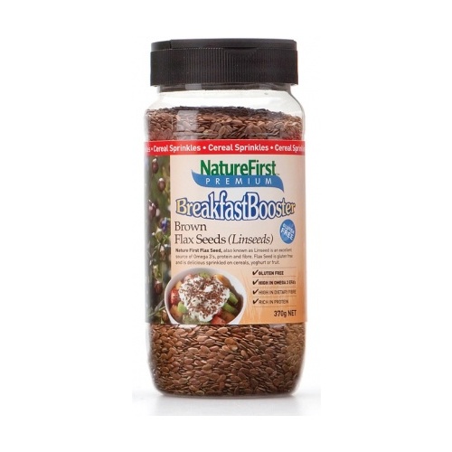 Natures First Brown Flax Seeds Shaker 370g