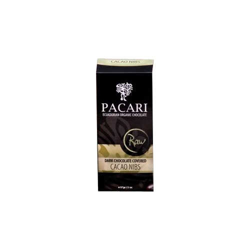 Pacari Organic Raw Drk Choc Cvred Cacao Nibs 57g