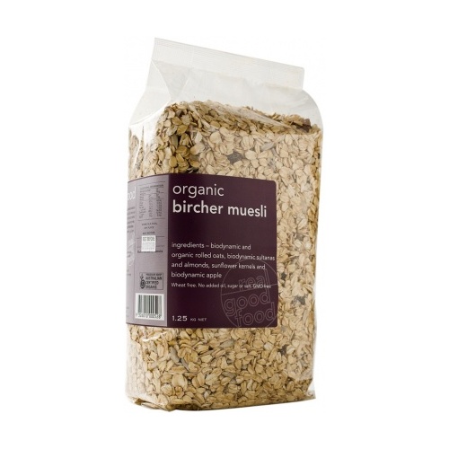 Real Good Foods Organic Bircher Muesli Bag 1.25kg