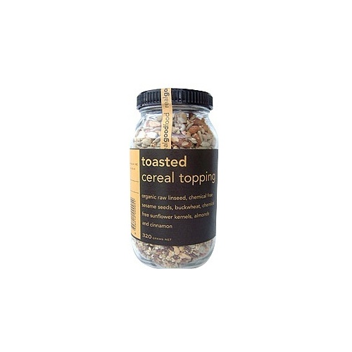Real Good Foods Toasted Cereal Topping Jar 320g
