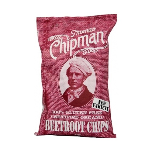 Thomas Chipman Org Beetroot Chips G/F 75g