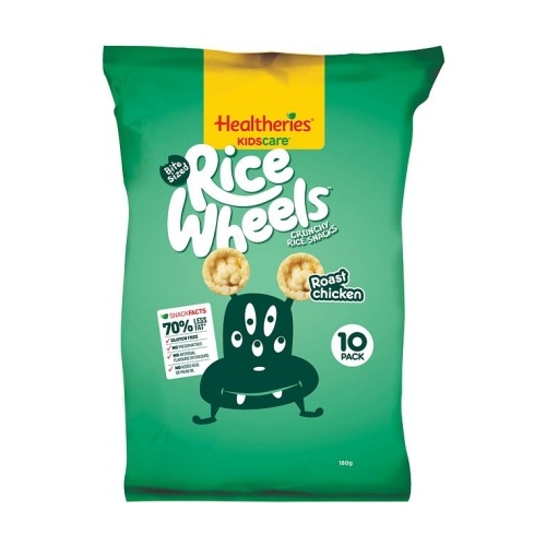 Healtheries Kidscare Rice Wheels Roast Chicken10Pk