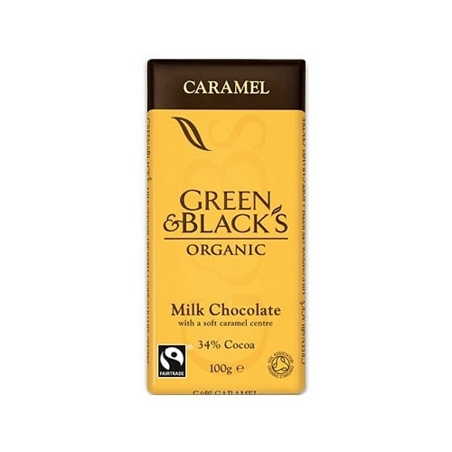 Green &amp; Blacks Caramel Milk Chocolate 100g