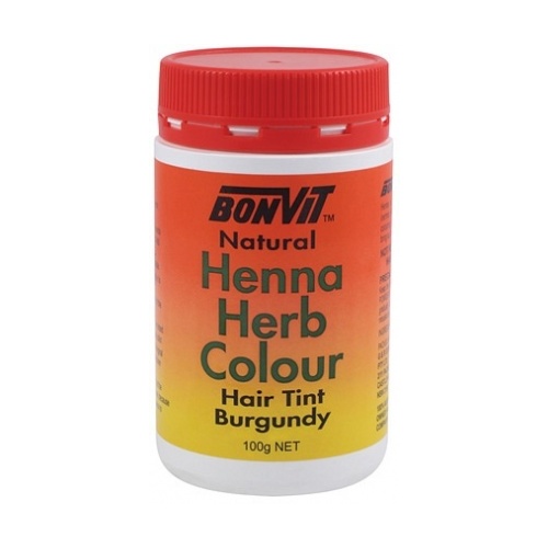 Bonvit Henna Powder Burgundy 100g