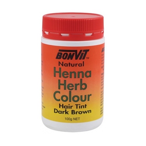Bonvit Henna Powder Dark Brown 100g