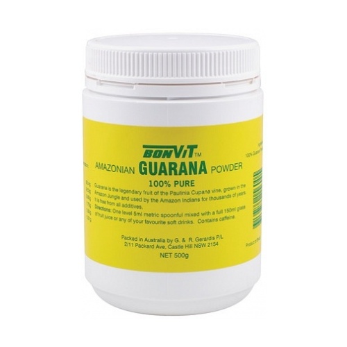 Bonvit Guarana Powder 100% 500g