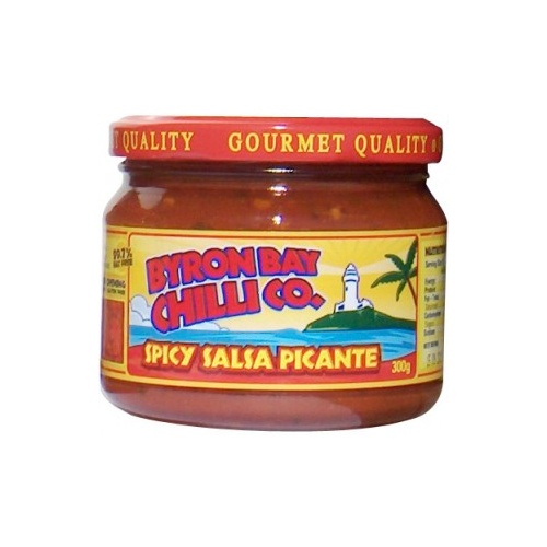 Byron Bay Chilli Spicy/Med Salsa Picante 300g