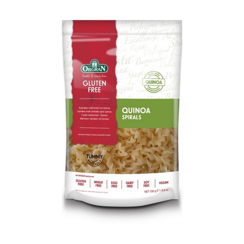 Orgran Multigrain Pasta w/Quinoa Spirals 250g