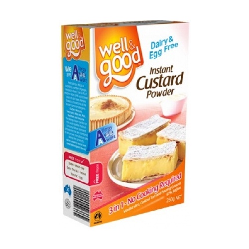 Well And Good G/F Instant Custard Mix 250g
