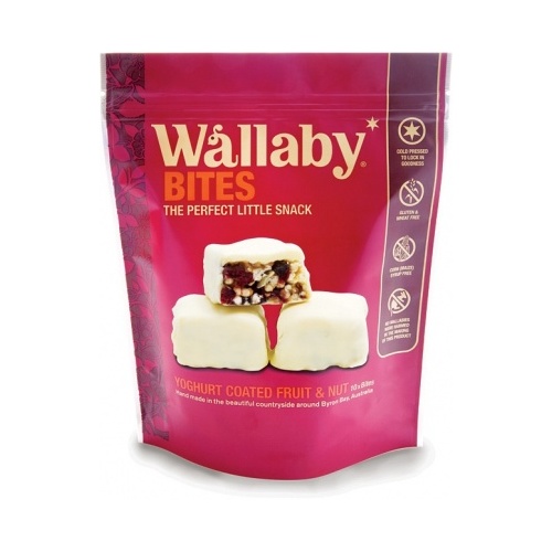 Wallaby Bites Yoghurt Fruit&amp;Nut Tray 150g