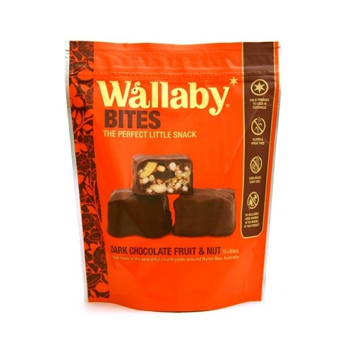 Wallaby Bites Dark Chocolate Fruit&amp;Nut 150g