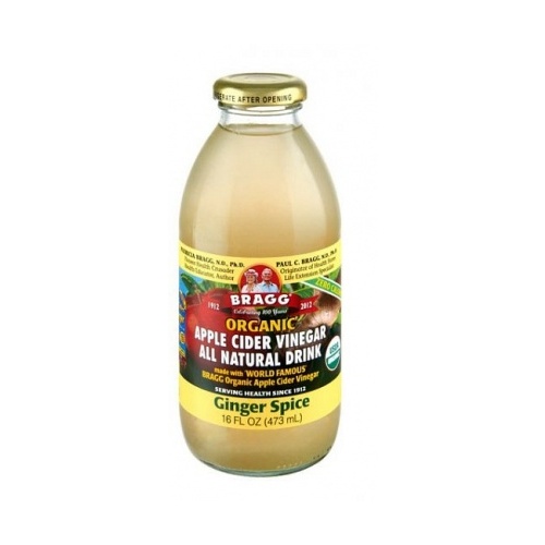 Bragg Organic Apple Cider Vinegar Drink Ginger Spice 473ml