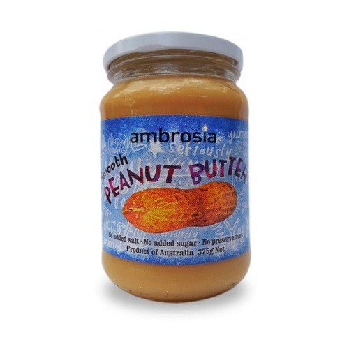 Ambrosia Crunchy Peanut Butter 375gm