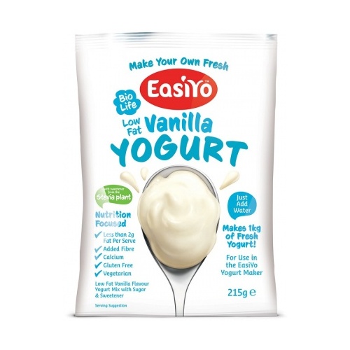 Easiyo Biolife Low Fat Vanilla Yogurt 215g