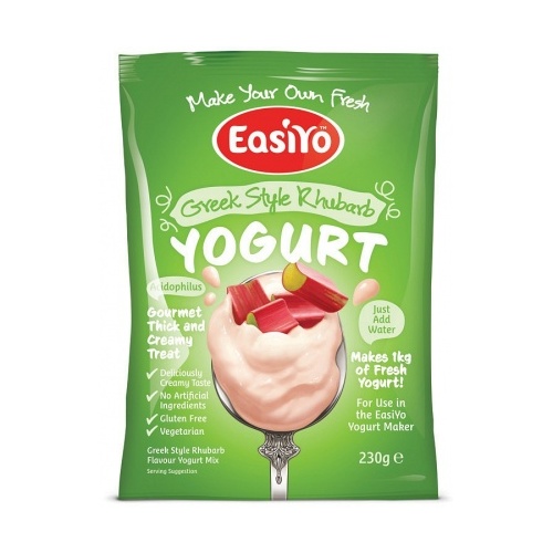 Easiyo Greek Style Rhubarb Yogurt 215g