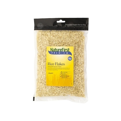 Natures First Rice Flakes Rolled GF 500g