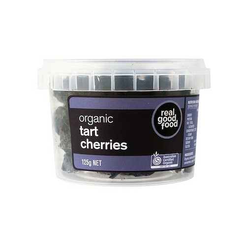 Real Good Foods Organic Tart Cherries Dried 125g