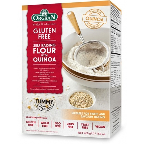 Orgran Multigrain Self Raising Flour with Quinoa G/F 450g