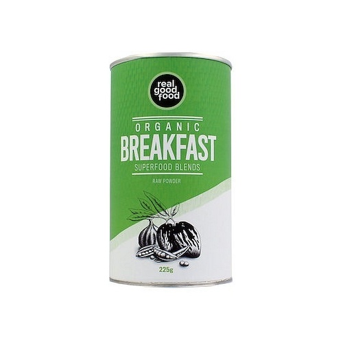 Real Good Food Organic Superfood Blends Breakfast Raw Powder 225g