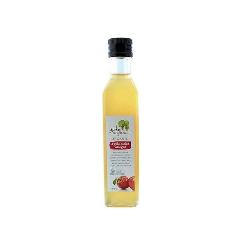 Global Organics Apple Cider Vinegar G/F 250ml