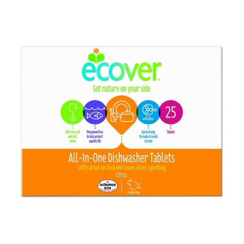 Ecover Dishwasher Tablets All In One 500g