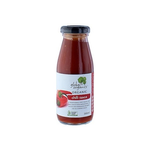 Global Organics Chilli Sauce 200ml